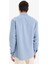 Slim Fit Dar Kesim Pamuklu Basic Düz Uzun Kollu Gömlek A4644AX25SP 6