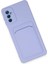 Samsung Galaxy A14 4g Kılıf Kelvin Kartvizitli Silikon - Lila - PHN2328-7701 3
