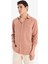 Regular Fit Basic Düz Tensel Uzun Kollu Gömlek B2907AX25SP 6