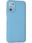 Samsung Galaxy A03S Kılıf Lansman Glass Kapak - Mavi - PHN2346-4656 2