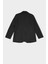 Oversize Geniş Kalıp Ceket Yaka Düğmeli Çizgili Blazer Ceket D6879Ax24Au 9