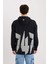 Boxy Fit Kapüşonlu Sırt Baskılı Sweatshirt D0855AX24AU 7