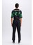 Fit NBA Milwaukee Bucks Kalın Sporcu Jogger Eşofman Altı Standart Fit Cepli Beli Bağcıklı Lastikli Paça D6692AX25SP 6