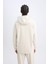 Fit Standart Fit Kapüşonlu Sporcu Sweatshirt D6827AX24AU 7