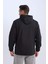 Su İtici Slim Fit Dar Kesim Kapüşonlu Fermuarlı Mevsimlik Baharlık Mont C5821AX25SP 10