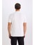 Slim Fit Dar Kesim Polo Yaka Kısa Kollu Pamuklu Basic Düz Tişört M6609AZ25SP 6