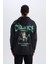 DeFacto Fit NBA Boston Celtics Oversize Geniş Kalıp Kapüşonlu Kalın Sporcu Sweatshirt D6690AX25SP 6