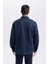 Regular Fit Polo Yaka Süet Gömlek Ceket D3379AX25SP 6