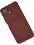 Xiaomi Mi 11 Lite Kılıf Kelvin Kartvizitli Silikon - Bordo - PHN5409-2943 2
