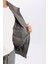 Slim Fit Dar Kesim Dik Yaka Fermuarlı Mont D7338AX25SP 6