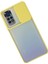 Xiaomi Redmi Note 11 Kılıf Palm Buzlu Kamera Sürgülü Silikon - Sarı - PHN4038-7793 3