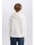 Erkek Çocuk Oversize Geniş Kalıp Kapüşonlu Baskılı Sweatshirt D7400A825SP 10