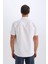 %100 Pamuk Regular Fit Polo Yaka Oxford Yazlık Kısa Kollu Beyaz Gömlek D7419AX25SM 6
