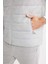 Slim Fit Dar Kesim Dik Yaka Fermuarlı Yelek D7536AX25SP 6