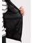 Slim Fit Dar Kesim Dik Yaka Lastikli ve Fermuarlı Su Geçirmez Mont D7532AX25SP 6