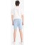 Slim Fit Dar Kesim Dar Paça Basic Düz Şort B8674AX25SP 6