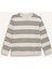 Erkek Çocuk Bisiklet Yaka Çizgili Sweatshirt D7716A825SP 7