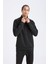 DeFacto Fit Standart Fit Dik Yaka Fermuarlı Skuba Dalgıç Kumaş Sporcu Sweatshirt D7305AX25SP 6
