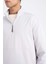 DefactoFit Standart Fit Dik Yaka Fermuarlı Skuba Dalgıç Kumaş Sporcu Sweatshirt D7305AX25SP 8