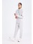 Fit Standart Fit Sporcu Jogger Eşofman Altı Standart Paça Skuba Dalgıç Kumaş D7308AX25SP 8