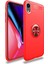 iPhone Xr Kılıf Range Yüzüklü Silikon - Kırmızı - PHN6019-6167 1