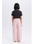 Kız Çocuk Wide Leg Kargo Geniş Paça Jean Pantolon C0451A825SM 8