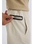 fit Slim Fit Dar Kesim Çift Cepli Fermuarlı Paça Dokuma JOGGER B2780AX25SP 6
