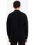 Comfort Fit Dik Yaka Dokulu Yarım Fermuarlı Waffle Sweatshirt D7543AX25SP 6