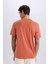 %100 Pamuk New Regular Fit Bisiklet Yaka Basic Düz Kısa Kollu Tişört V7699AZ25SP 6