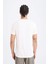 Fit Slim Fit Dar Kesim Bisiklet Yaka Baskılı Sporcu Kısa Kollu Tişört D7811AX25SP 7