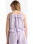 Kız Çocuk Desenli Askılı Bluz D7632A825SM 6