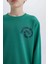 Erkek Çocuk Bisiklet Yaka Sırt Baskılı Sweatshirt D7711A825SP 6