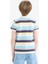 Erkek Çocuk Polo Yaka Çizgili Pike Kısa Kollu Tişört D7828A825SM 6