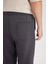 Relax Fit Kalın Eşofman Altı Üç Cepli Düz Paça D8095AX24AU 6