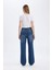 90's Wide Leg Yüksek Bel Uzun Jean Yıkamalı Pantolon D8153AX24WN 7