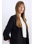 Regular Fit Ceket Yaka Basic Düz Blazer Ceket C3215AX24AU 6