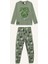 Erkek Çocuk Xbox Pijama Takımı Uzun Kollu Üst Beli Lastikli Uzun Alt D8445A824WN 7