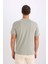 %100 Pamuk New Regular Fit Bisiklet Yaka Basic Düz Kısa Kollu Tişört V7699AZ25SP 6