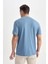%100 Pamuk New Regular Fit Bisiklet Yaka Basic Düz Kısa Kollu Tişört V7699AZ25SP 8
