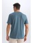 %100 Pamuk New Regular Fit Bisiklet Yaka Basic Düz Kısa Kollu Tişört V7699AZ25SP 6