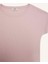 Kız Çocuk Slim Fit Dar Kesim Bisiklet Yaka Basic Düz Fitilli Kaşkorse Kısa Kollu Tişört B3053A825SM 9
