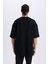Defactofit Nba Brooklyn Nets Oversize Geniş Kalıp Bisiklet Yaka Sporcu Kısa Kollu Waffle TIŞÖRT D8504AX25SP 7