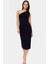 Tek Omuzlu Midi Kalem Elbise Örme Kumaş Bodycon Günlük Şık Rahat Kullanım Seçkin Malzeme 2