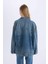 Oversize Geniş Kalıp Jean Ceket D8664AX25SP 10