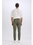 %100 Pamuk Yazlık Jogger Chino Pantolon Beli Bağcıklı Cepli Düz Paça Z9933AZ25SP 6