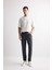 %100 Pamuk 90's Slim Fit Dar Kalıp Yüksek Bel Dar Paça Jean Yıkamalı Pantolon D8759AX24AU 7