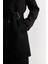 Slim Fit Dar Kesim Düğmeli Kemerli Trençkot D5528AX25SP 7