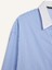 Oversize Geniş Kalıp Çizgili Poplin Uzun Kollu Gömlek 9