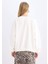 Coool Oversize Geniş Kalıp Bisiklet Yaka Basic Düz Kalın Sweatshirt D9022AXNS 10