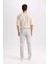 Yazlık Gabardin Chino Kanvas Pantolon Slim Fit Dar Kesim Dar Paça Cepli B2089AX25SP 7